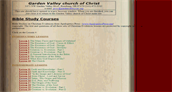 Desktop Screenshot of aplessons.gardenvalleycoc.org